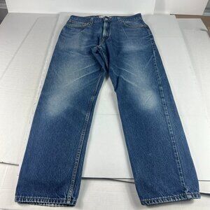 Y2K Levi's Jeans Men's 33 x 30* 505 Straight Blue Faded Cotton Denim Tag 36 x 32